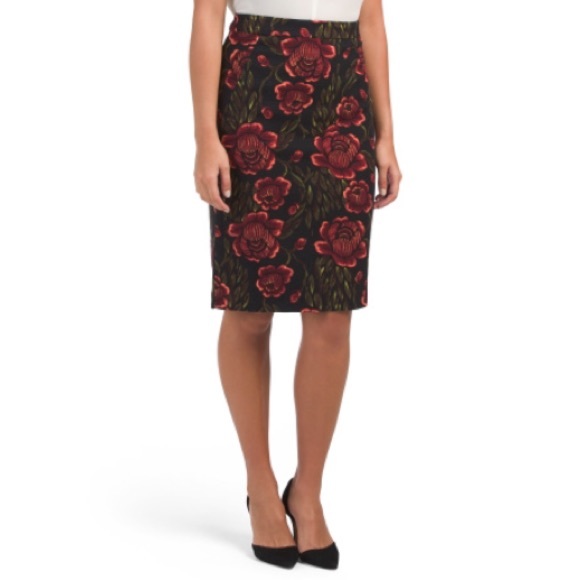 Catherine Malandrino Dresses & Skirts - Catherine Malandrino Floral Pencil Skirt
